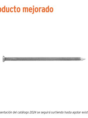 44156 - Kilo de clavo estándar 4' con cabeza en caja de 25 kg, Fiero