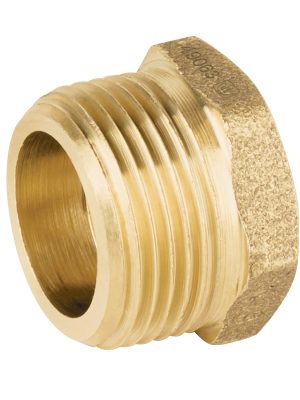 49062 - Reducción bushing de latón, 3/4' x 1/2', Foset