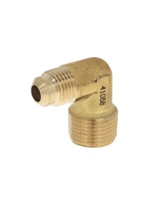 41058 - Codo terminal a 90° de latón 5/16' x 3/8', Foset