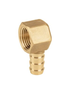 45881 - Codo estufa a 90° de latón con espiga de 3/8', Foset