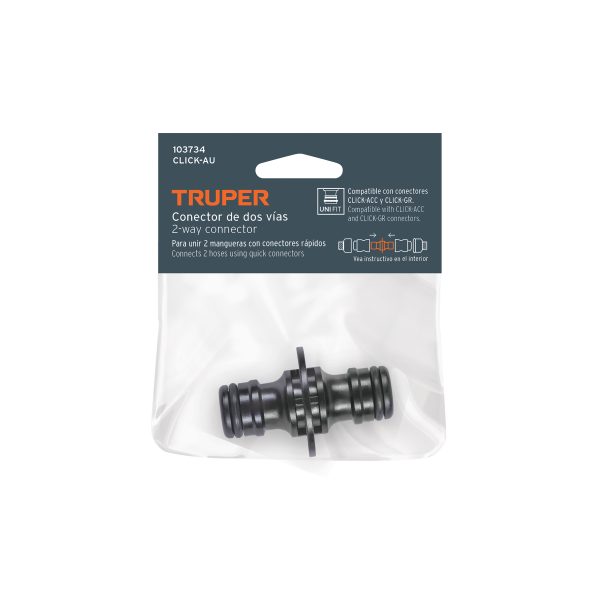 CLICK-AUE1.jpg 103734 - Adaptador unión 3/4' rápido de ABS, sistema click, Truper
