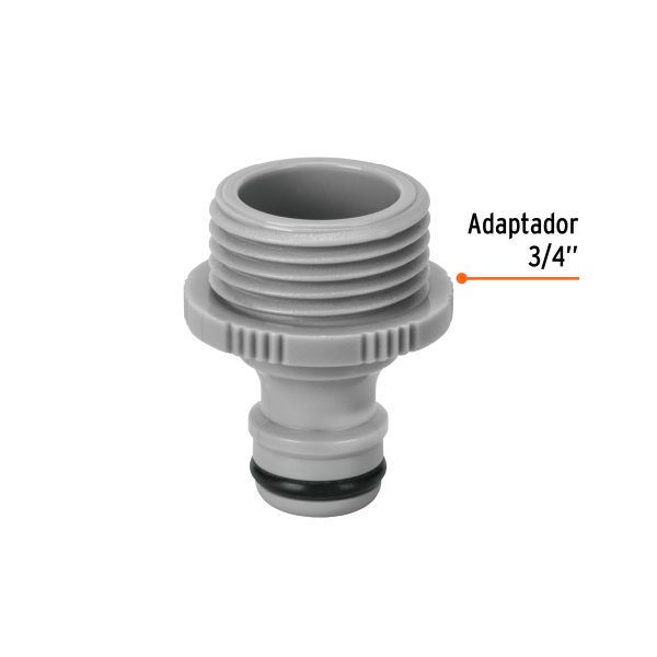 CLICK-MFC1.jpg 12726 - Conector 3/4' rápido macho de ABS, sistema click, Truper