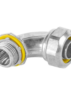 CLQ-1-2C.jpg 46933 - Conector curvo de 1/2' para tubo liquid tight, Volteck