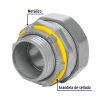 C-TUBOS FLEXIBLES 46932 - Conector recto 1' para tubo liquid tight, Volteck