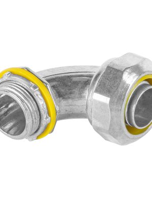 CLQ-3-4C.jpg 46934 - Conector curvo de 3/4' para tubo liquid tight, Volteck