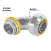 46934 - Conector curvo de 3/4' para tubo liquid tight, Volteck