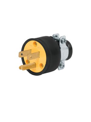 46207 - Clavija industrial reforzada aterrizada, 2 polos+tierra