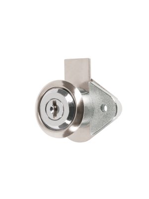 23506 - Cerradura para mueble, modelo 21, cromo, HERMEX BASIC