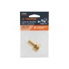 12289 - Conector 5/8' macho de latón sólido para manguera, Truper