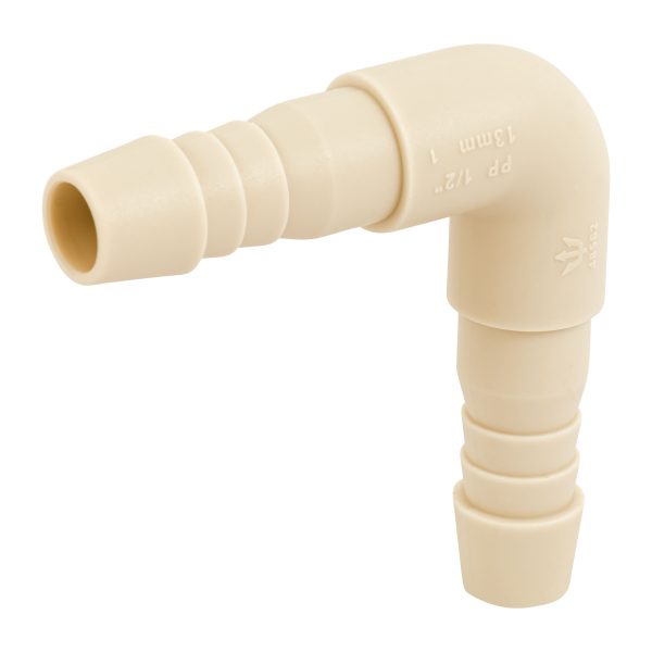 48562 - Codo 90° inserción de 1/2' de polipropileno, Foset