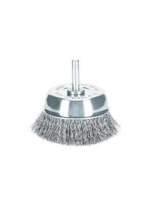 21005 - Carda de copa 2-3/4' alambre grueso para taladro, Pretul