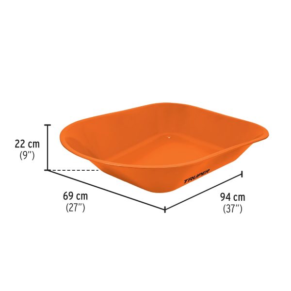 11894 - Concha para carretilla CAT-45, Truper