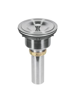 46629 - Contracanasta 3-1/2' inox, cuerpo profundo,con tapa, Riviera