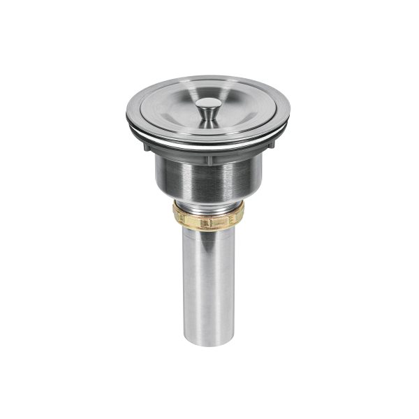46629 - Contracanasta 3-1/2' inox, cuerpo profundo,con tapa, Riviera
