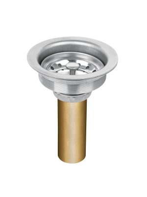 49352 - Contracanasta 3-1/2' inox, tubo latón, Foset