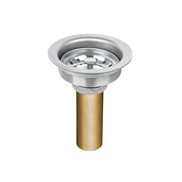 49352 - Contracanasta 3-1/2' inox, tubo latón, Foset