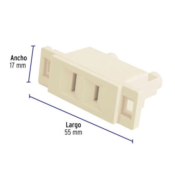 46441 - Contacto sencillo, sin tierra, línea Económica, Volteck
