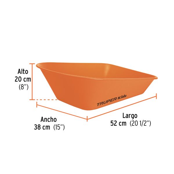 102686 - Concha para carretilla CAR-KID-T, Truper