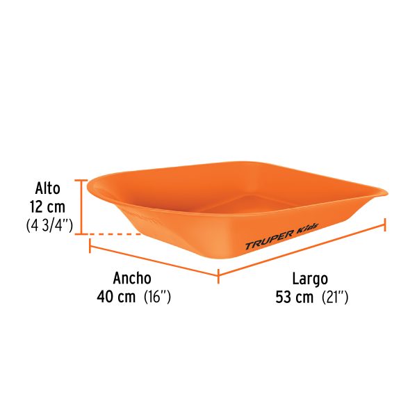 103363 - Concha metálica para carretilla CAR-KID, Truper