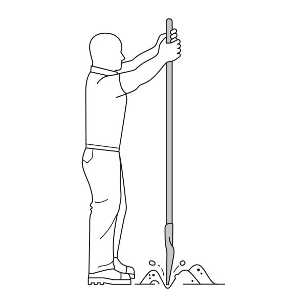 17035 - Coa pala, sin mango, Truper