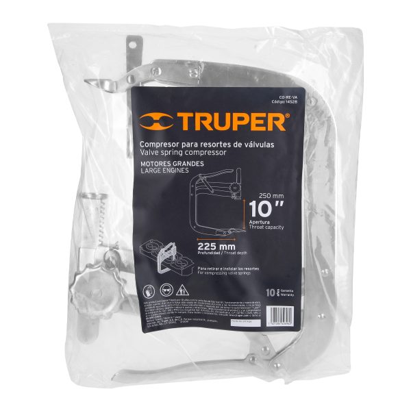 14528 - Compresor de resortes de válvulas, 166mm a 253mm, Truper