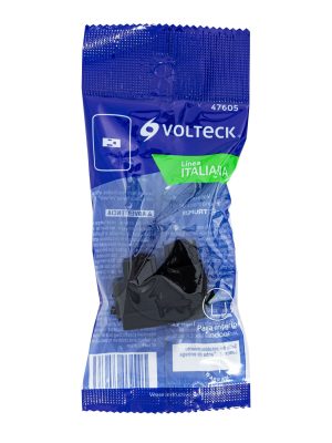 COA-INE1.jpg 47605 - Contacto sencillo, 2 polos + tierra, línea Italiana, negro