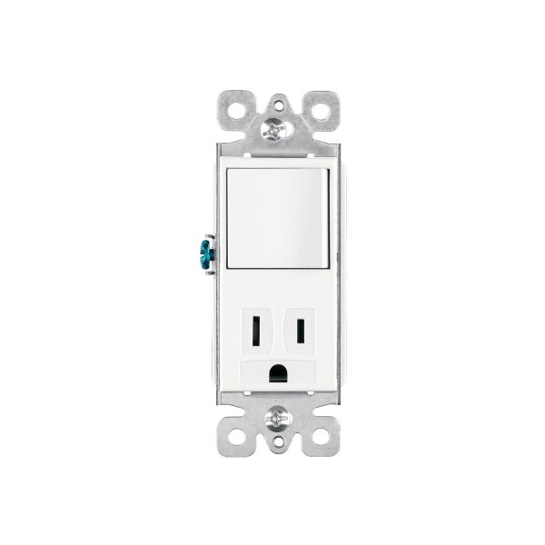 46008 - Interruptor-contacto, 2 polos + tierra, Classic, Volteck