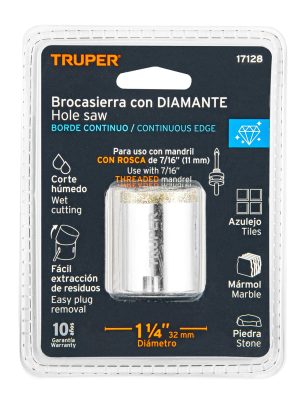 COAZ-1-1-4E1.jpg 17128 - Brocasierra diamante 1-1/4' borde continuo, Truper