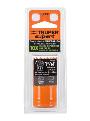 18091 - Brocasierra bimetálica 1-3/16', Truper Expert