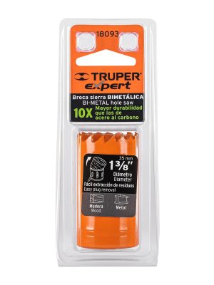 18093 - Brocasierra bimetálica 1-3/8', Truper Expert