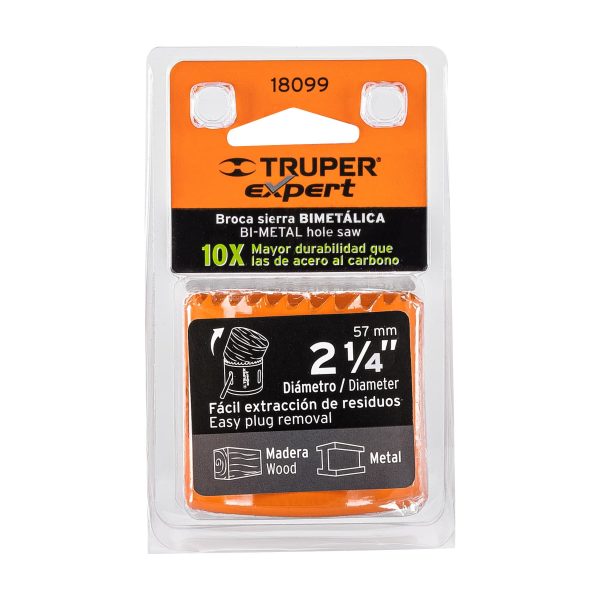 COBI-2-1-4E1.jpg 18099 - Brocasierra bimetálica 2-1/4', Truper Expert