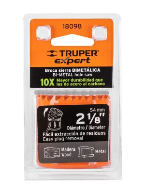 18098 - Brocasierra bimetálica 2-1/8', Truper Expert