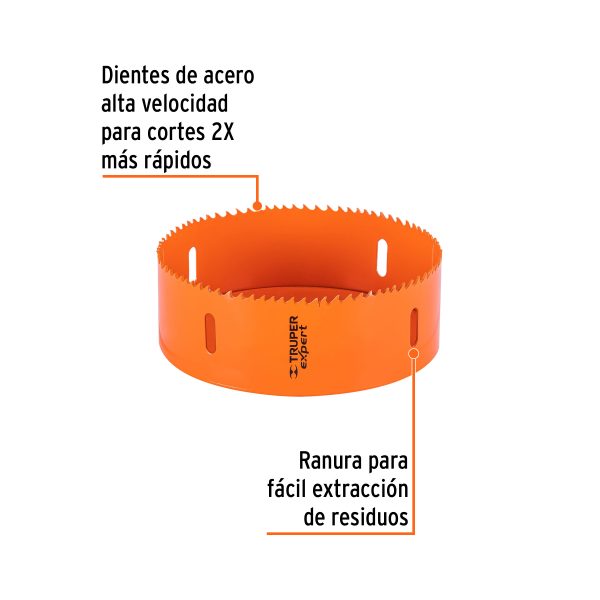 14930 - Brocasierra bimetálica 5-1/2', Truper Expert