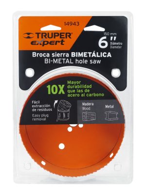 14943 - Brocasierra bimetálica 6', Truper Expert