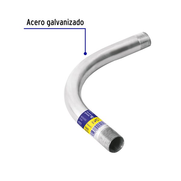 49373 - Codo Conduit 90° 3/4' pared gruesa (2 mm), et. amarilla