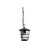 45094 - Arbotante tipo farol moderno colgante para exteriores, negro
