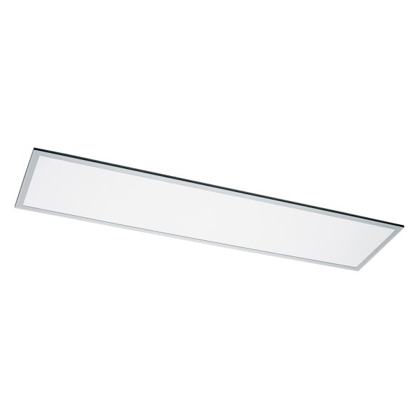 49725 - Panel delgado colgante de LED 45 W 30 x 120 cm luz neutra