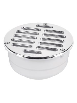 COL-52.jpg 46023 - Coladera de ABS con rejilla cromada 5', con tornillos, Foset