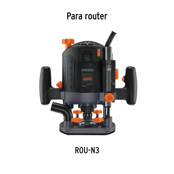 101704 - Collet de 1/4' para ROU-N3, TRUPER