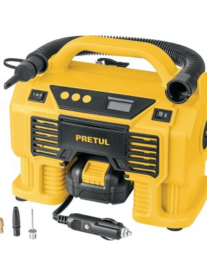 COMPI-20P.jpg 29073 - Inflador/soplador para auto, 20V, 1 batería 2Ah, PRETUL