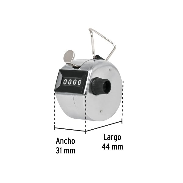 24990 - Contador manual de 4 dígitos, Pretul