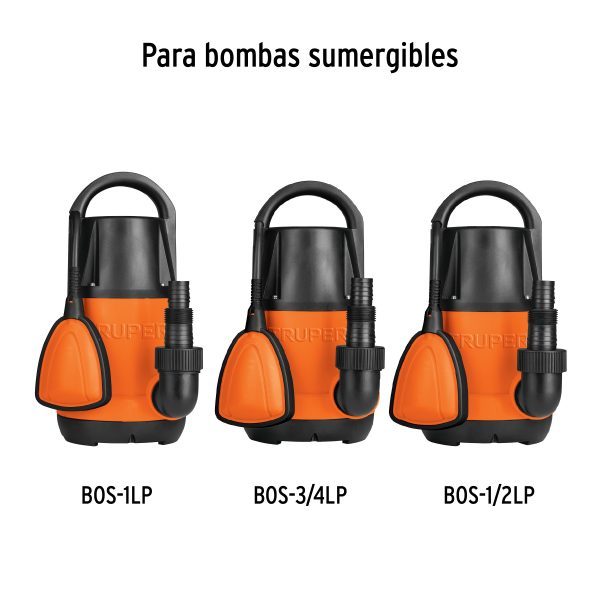 CONE-BOSPD1.jpg 101948 - Kit de conector y empaque p/bombas sumerg. plásticas, TRUPER