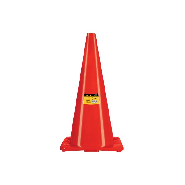 28253 - Cono de precaución de 70 cm de PVC, Pretul