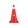 28254 - Cono de precaución de 70 cm de PVC con reflejante, Pretul