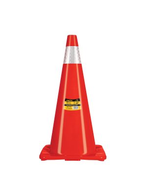 CONO-70RP.jpg 28254 - Cono de precaución de 70 cm de PVC con reflejante, Pretul