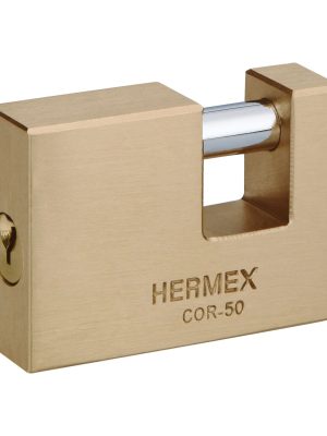 43355 - Candado antipalanca, 50mm, cuerpo de latón llave tradicional