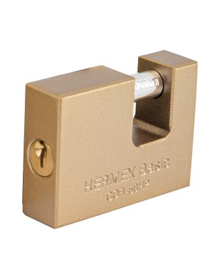 22516 - Candado antipalanca 60 mm cuerpo de hierro, HERMEX BASIC
