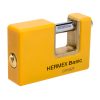 27088 - Candado antipalanca 85 mm cuerpo metálico, HERMEX BASIC