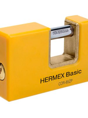 27088 - Candado antipalanca 85 mm cuerpo metálico, HERMEX BASIC