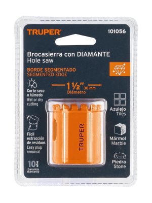 COSE-1-1-2E1.jpg 101056 - Brocasierra diamante 1-1/2' borde segmentado, Truper